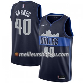 Maillot Basket Homme Dallas Mavericks Harrison Barnes 40 Nike 2017-18 Navy Swingman